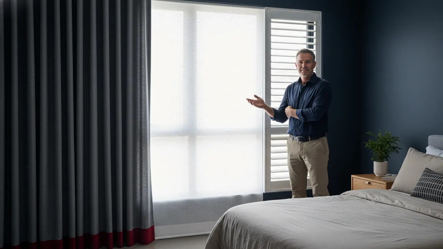 Best window treatments for bedrooms: blackout, privacy and style, LuxeShutters