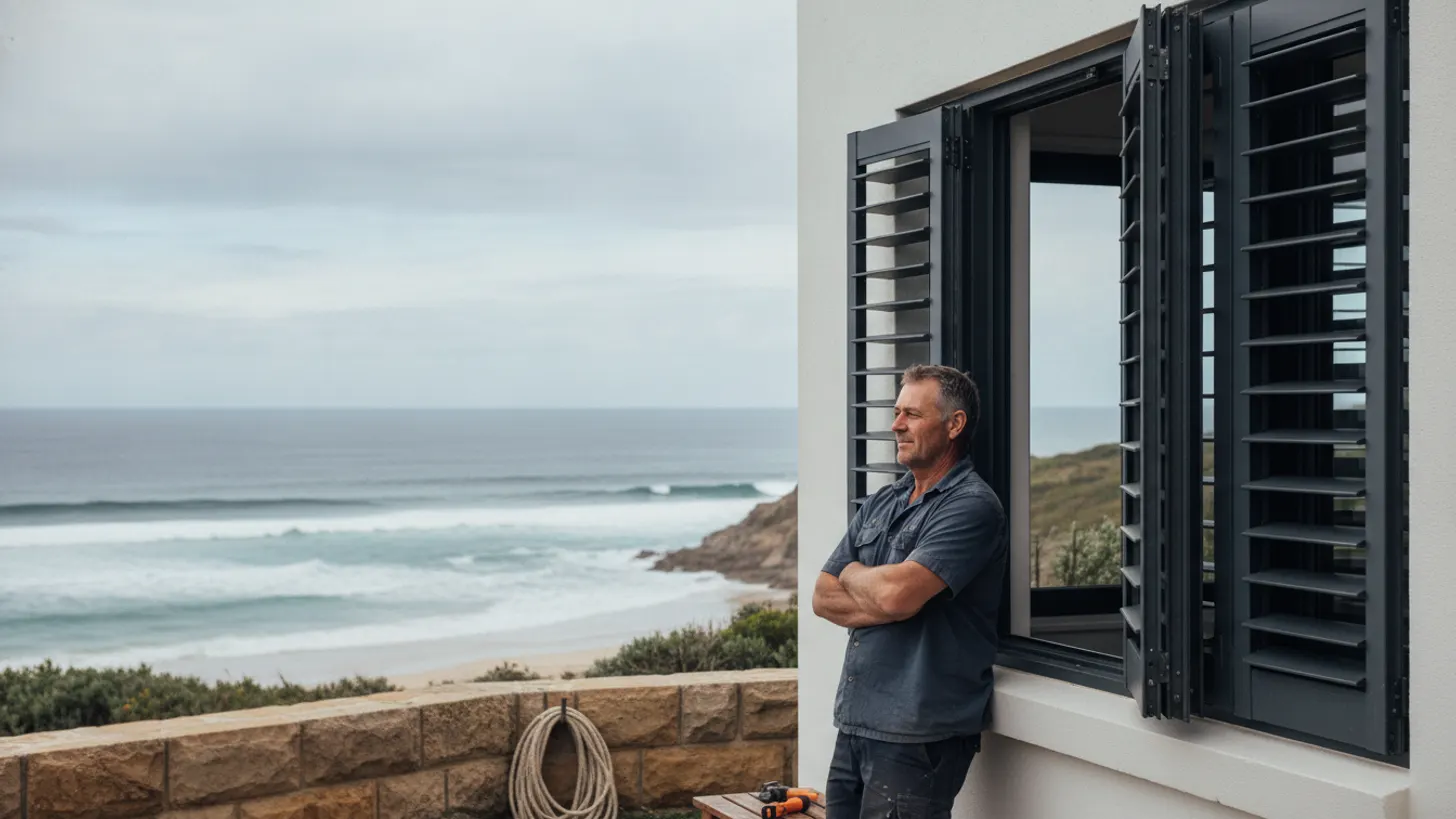 Coastal window shutters Australia: corrosion-resistant NSW guide, LuxeShutters