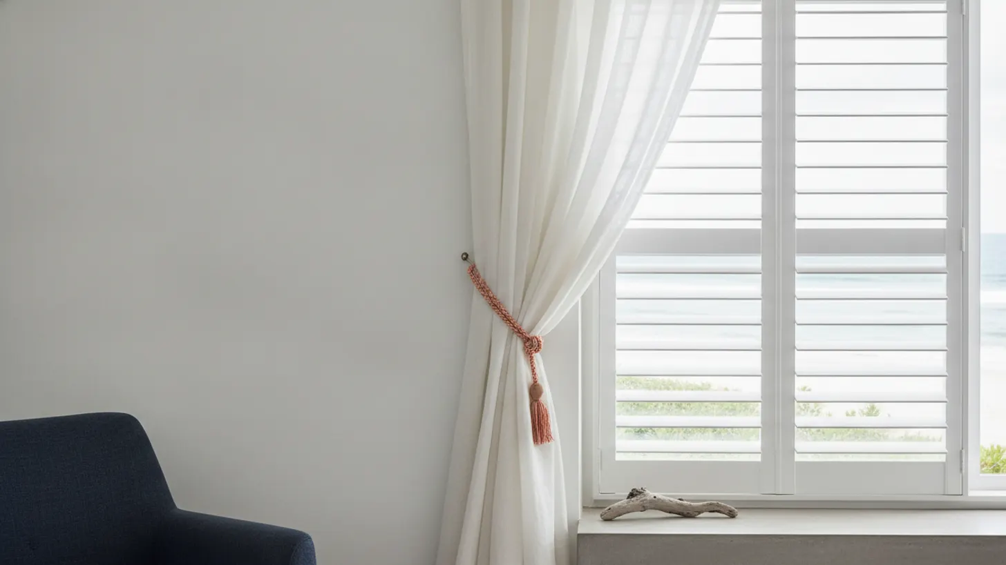 Coastal window treatments NSW: salt air, UV, and beach house style — LuxeShutters