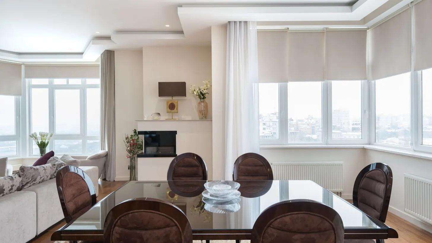 Dining room window treatments Australia: NSW ambiance, privacy, style, LuxeShutters