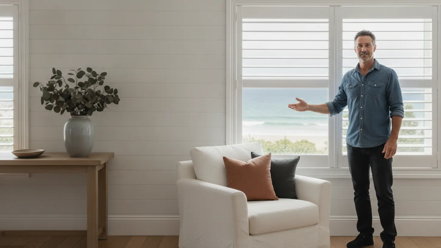 Hamptons style window treatments Australia: coastal NSW guide, LuxeShutters
