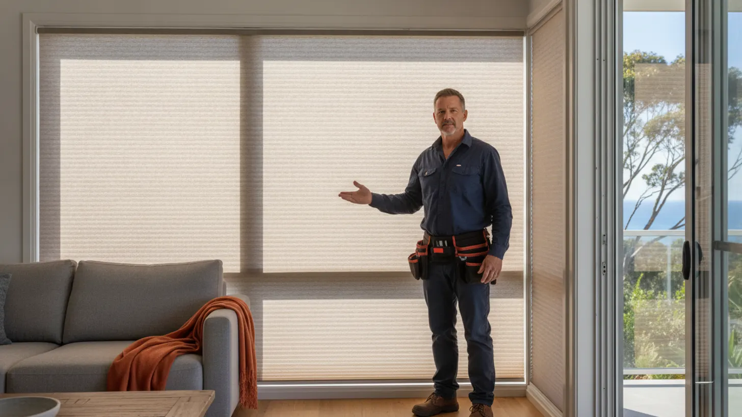 Honeycomb blinds Australia: insulation and energy savings for NSW, LuxeShutters