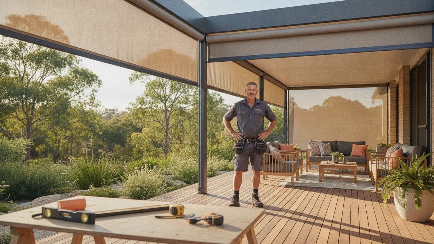 Outdoor blinds Australia: alfresco and patio solutions for NSW, LuxeShutters