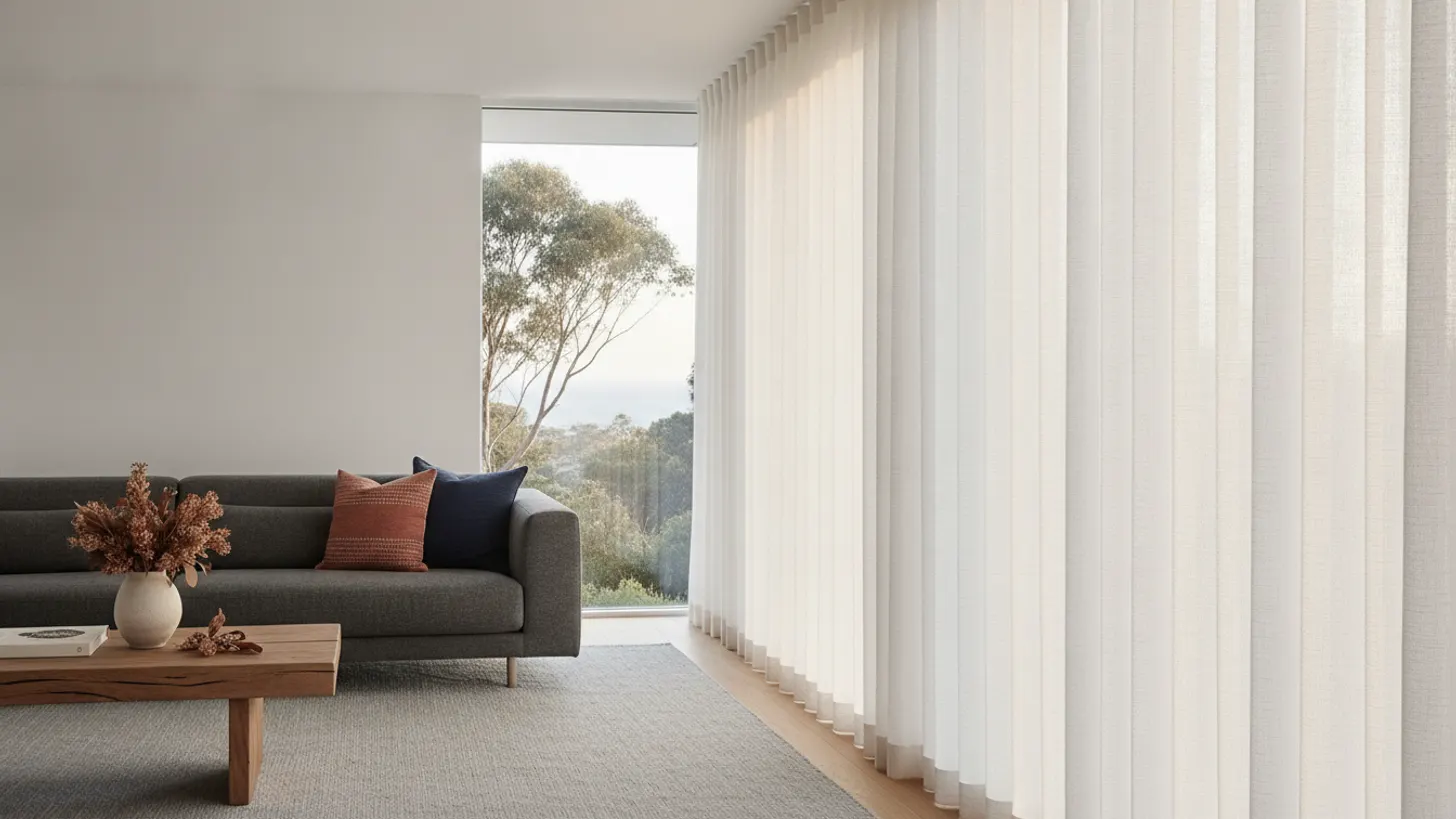 S-fold curtains Australia: modern wave style for NSW living rooms, LuxeShutters