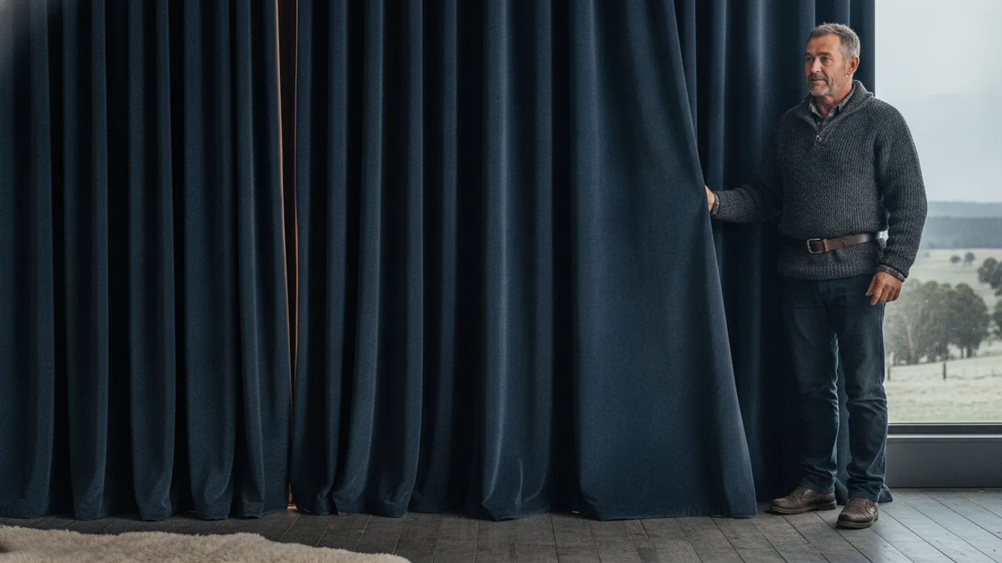 Velvet curtains Australia: heavyweight drapes for NSW winters, LuxeShutters