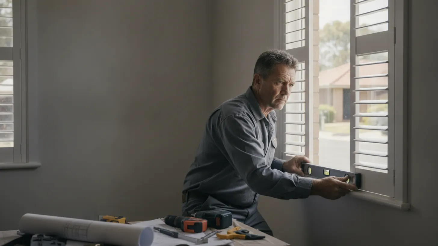 Window shutters installation Australia: measuring and fitting guide, LuxeShutters