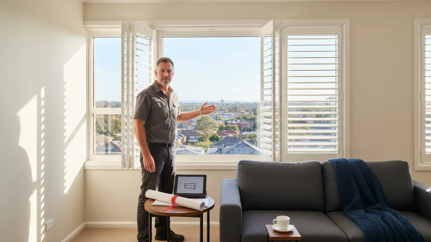 Window treatments rental properties NSW: the landlord's 2026 guide, LuxeShutters